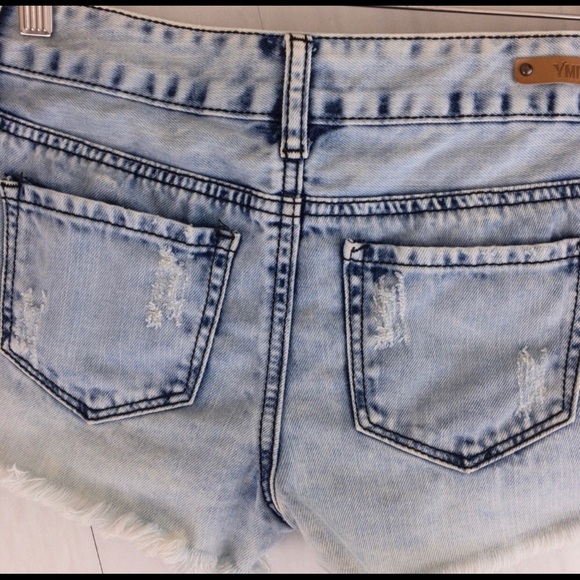 YMI Distressed Denim Shorts - Picture 5 of 7
